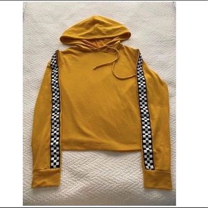 Riot Society Queen yellow Hoodie size M (youth)
